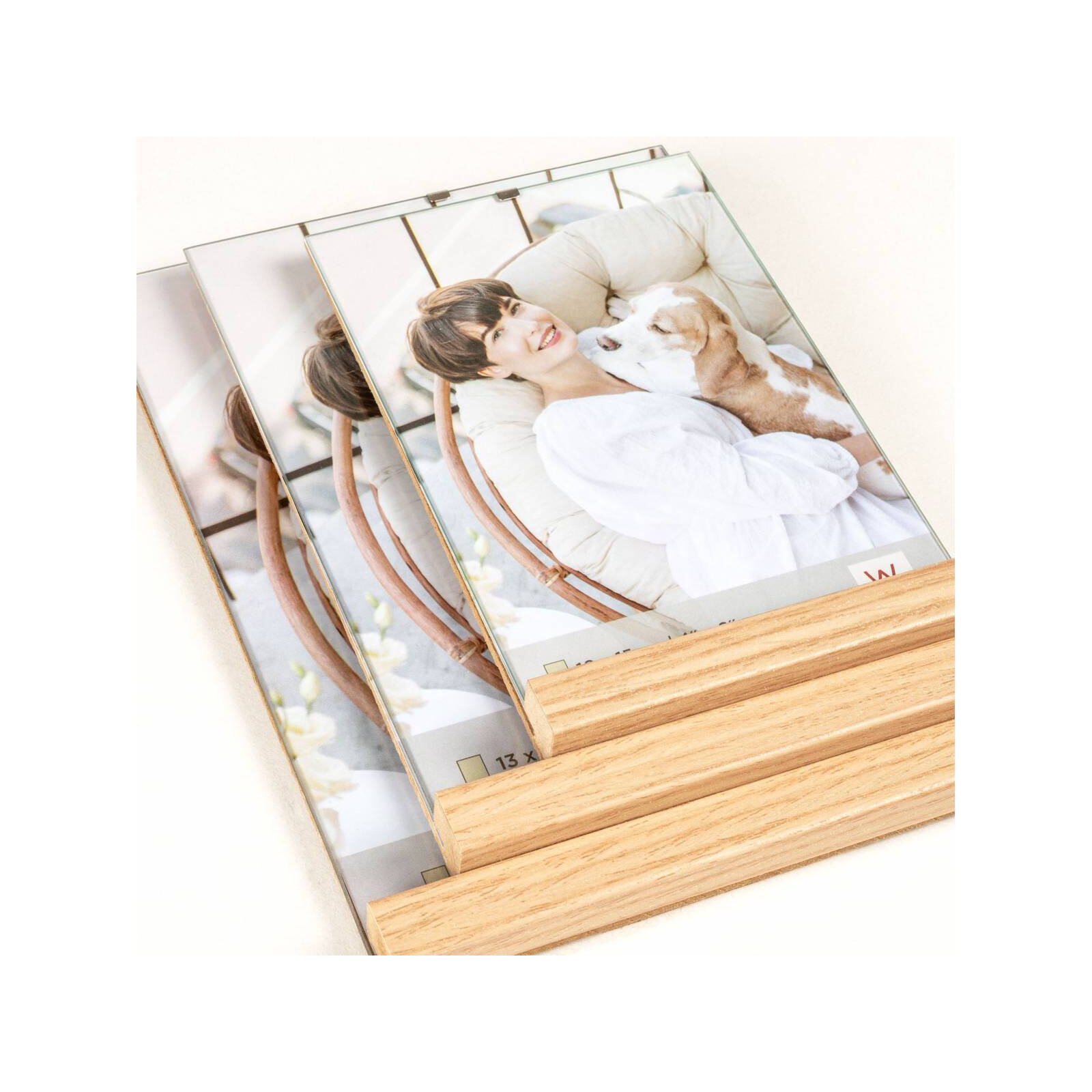 Bilderrahmen Portrait 13x18cm natur