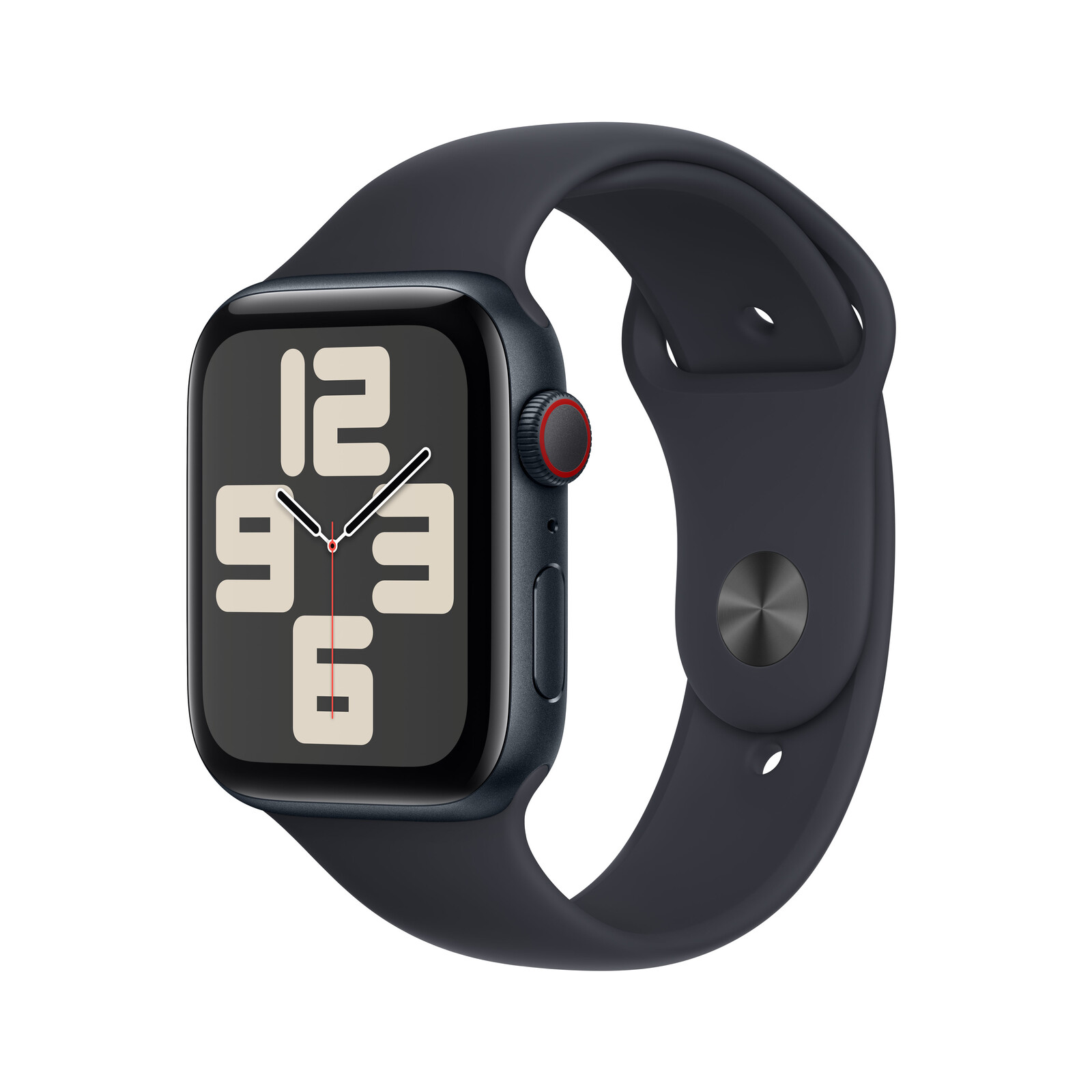 App Watch SE GPS Alu 44mm Sportband M/L mitternacht