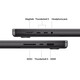 Apple MacBook Pro 16"/M4 Max/14CPU/32GPU/1TB/space schwarz