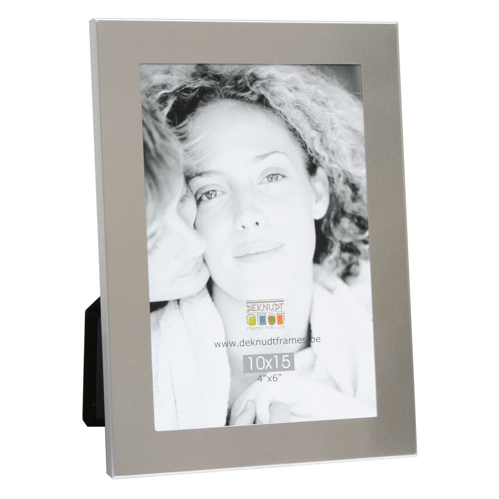 Bilderrahmen Deknudt 13x18cm Metall silber S65RP1