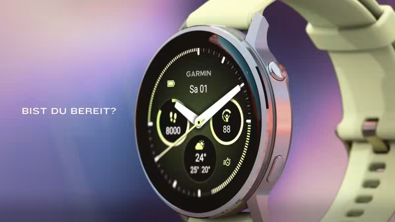 Garmin Venu 4 41mm Grau/Silber Lavendel