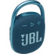 JBL Clip4 Bluetooth-Lautsprecher mit Karabinerhaken blau