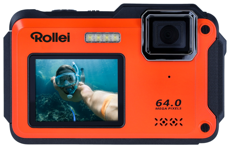 Rollei Sportsline 64 Selfie orange Rollei Sportsline 64 Selfie orange