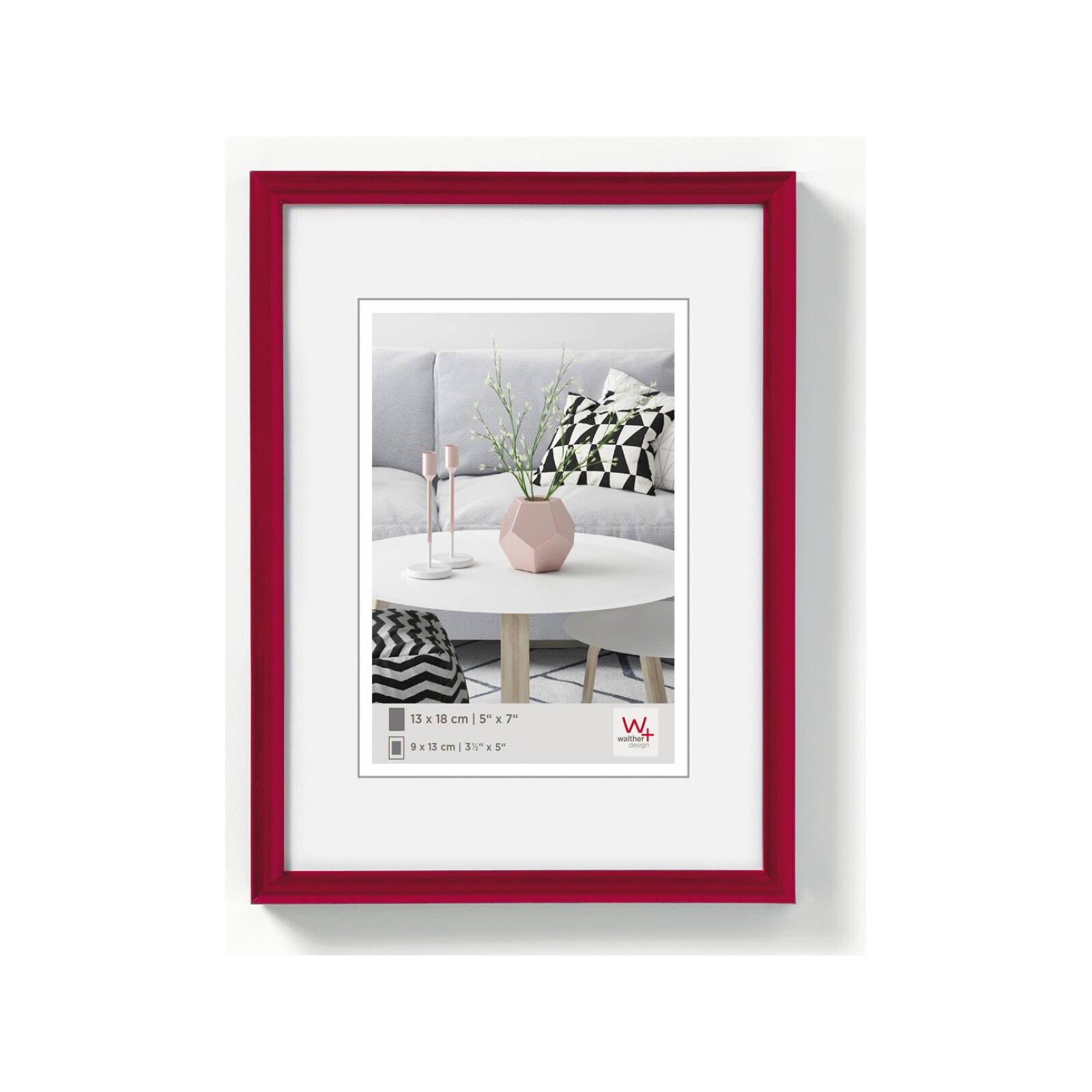 Galeria 13x18 Kunststoff rot