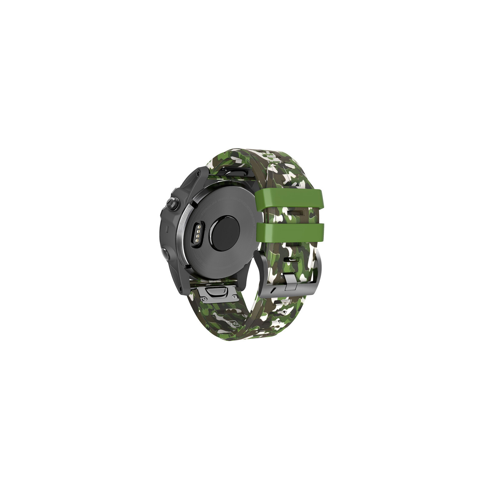Mika Uhrenarmband Garmin Quick Silikon 26mm camouflage