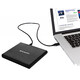 Verbatim externer CD/DVD Brenner USB 2.0 Slimline
