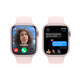 Apple Watch S9 GPS+Cellular Alu rosé 45mm S/M Sportb. rosa