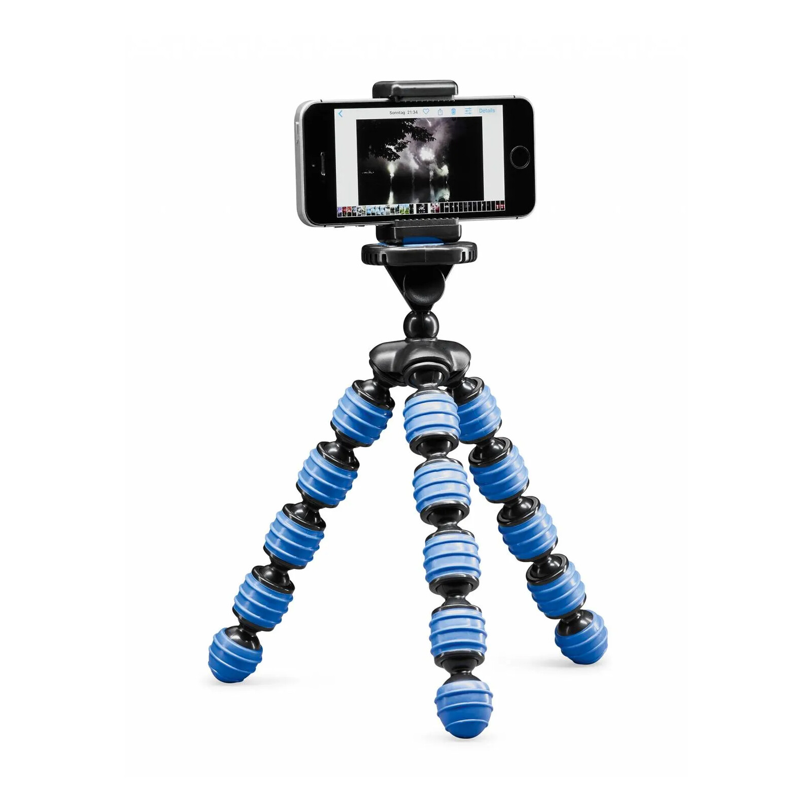 Cullmann Alpha 350 Mobile Blau inkl. Handyhalterung