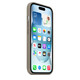 Apple iPhone 15 Silikon Case mit MagSafe clay
