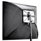 walimex Set 4f. Blitzhalter inkl. Softbox 90x90cm