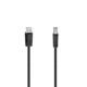 Hama USB-Kabel USB-A, USB-B 1,5 m