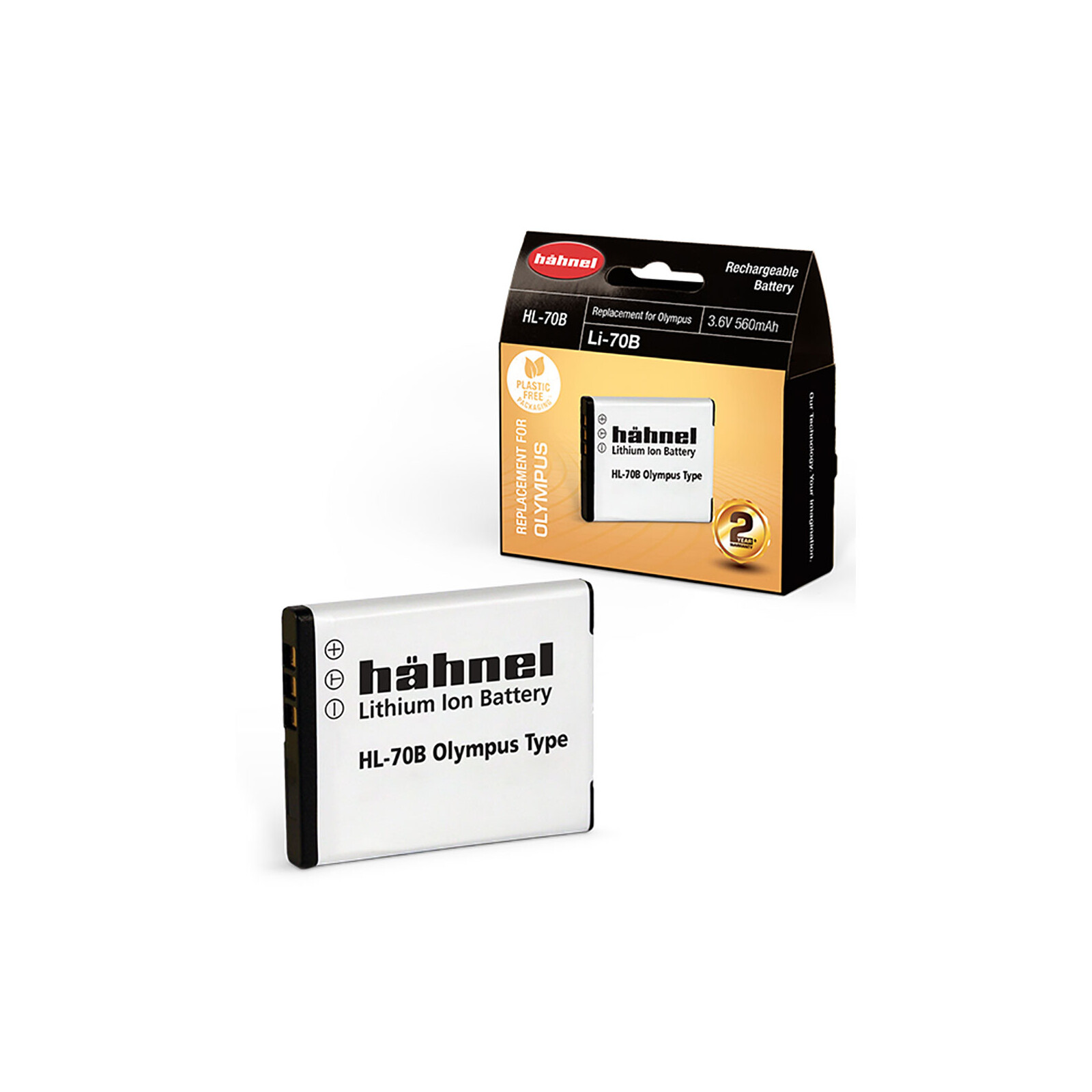 Hähnel Olympus Li-70B Akku
