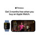 Apple Watch SE GPS Alu silber 44mm Sport Loop winterblau