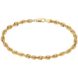 Goldkordelarmband 21cm Goldkordelarmband 21cm