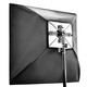 walimex Set 4f. Blitzhalter inkl. Softbox 60x60cm