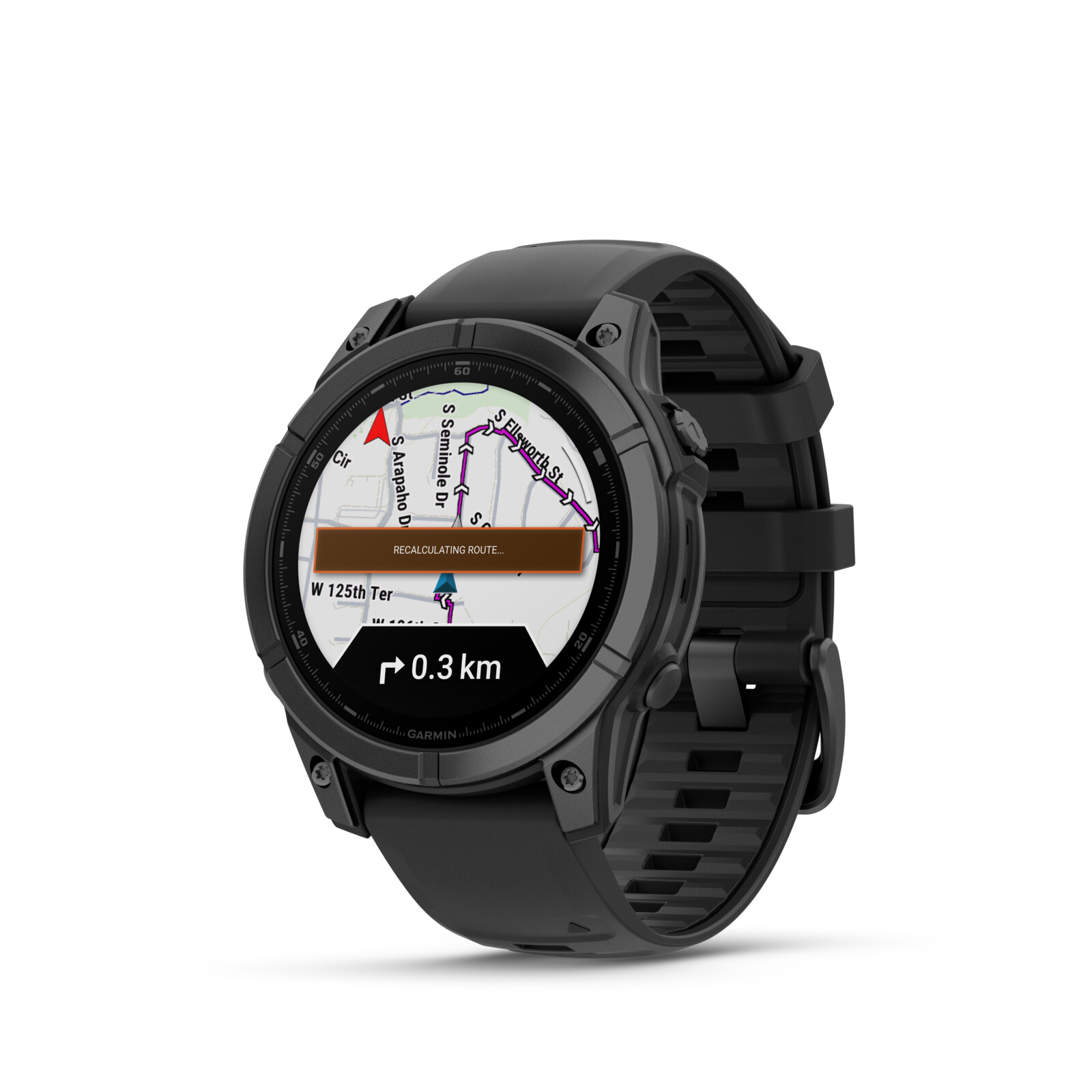 Garmin Fenix E 47mm Slate schwarz/schiefergrau