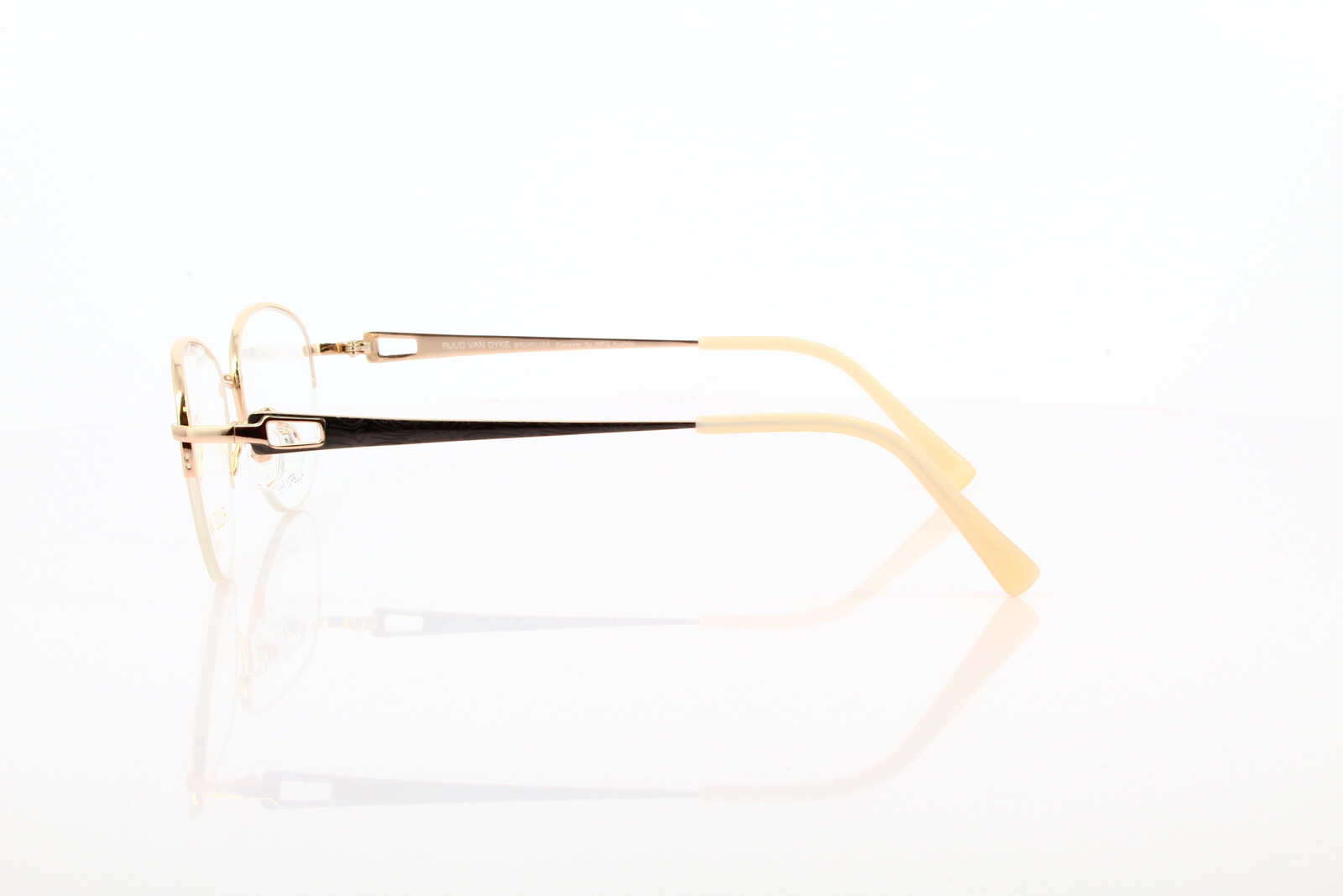 RVD 1157T-1H Damenbrille Halbrand Metall