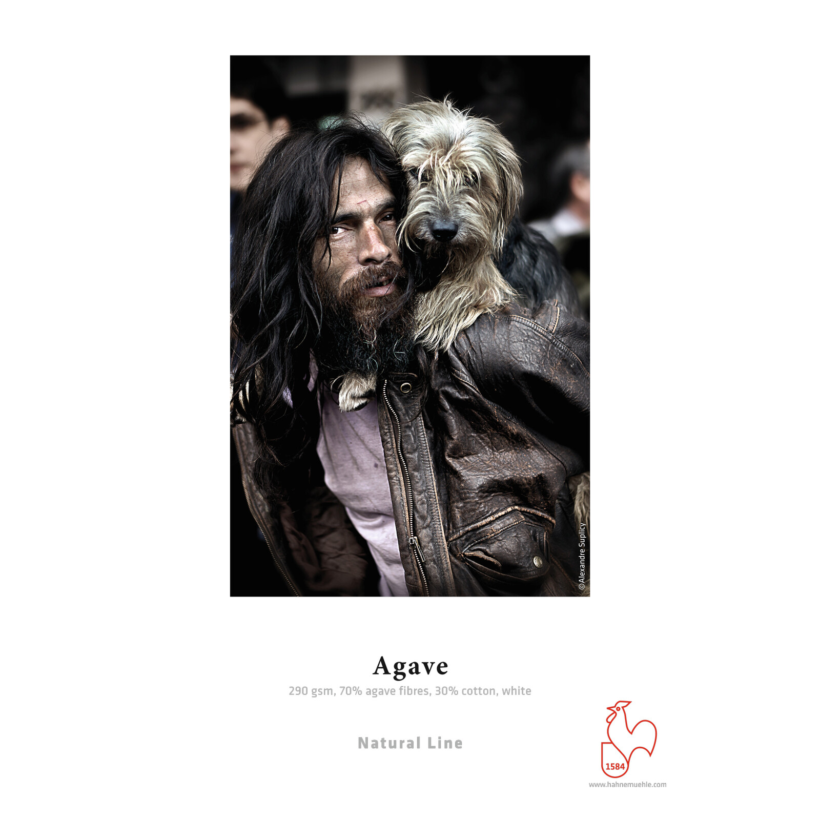 Hahnem&uuml;hle Agave 290gsm A3 25 Blatt 