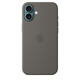  Apple iPhone 16 Plus Silikon Case mit Magsafe stone gray 