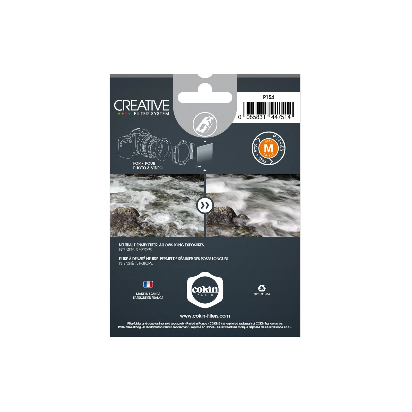 Cokin Z154 Grau ND 8x