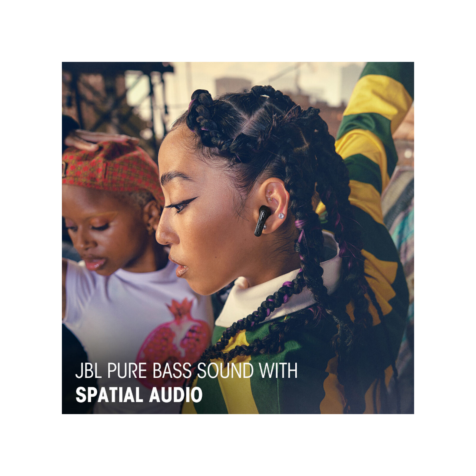 JBL Tune Flex 2 kabelloser In-Ear Kopfhörer, schwarz