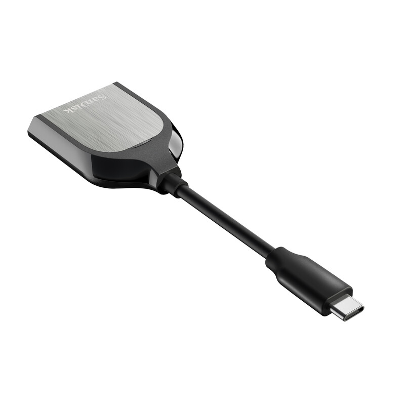 SanDisk Extreme Pro silber Single-Slot-Cardreader, USB-C 3.0