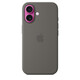  Apple iPhone 16 Silikon Case mit Magsafe stone gray 