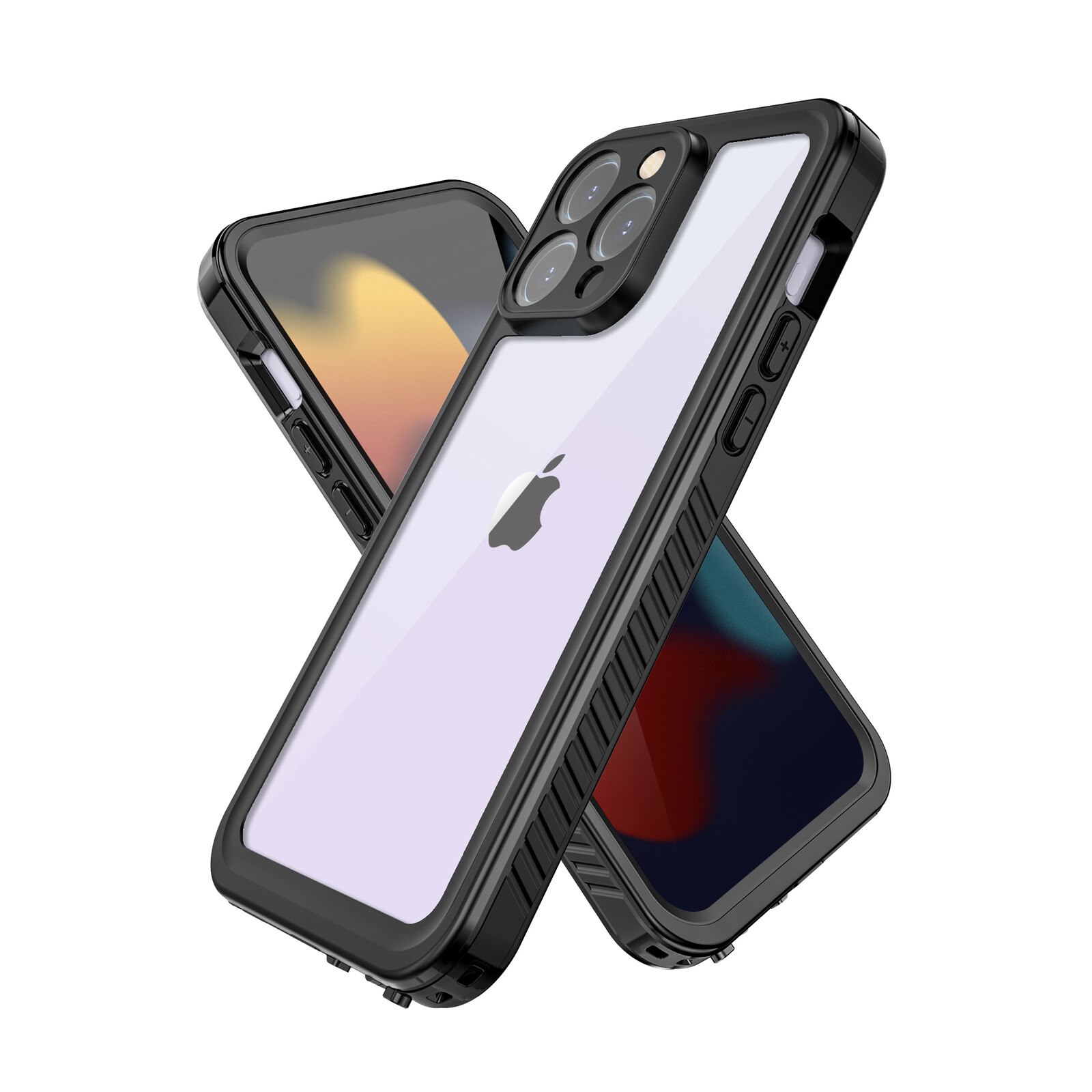 felixx IP68 Waterproof case Black - Apple iPhone 15 Pro Max