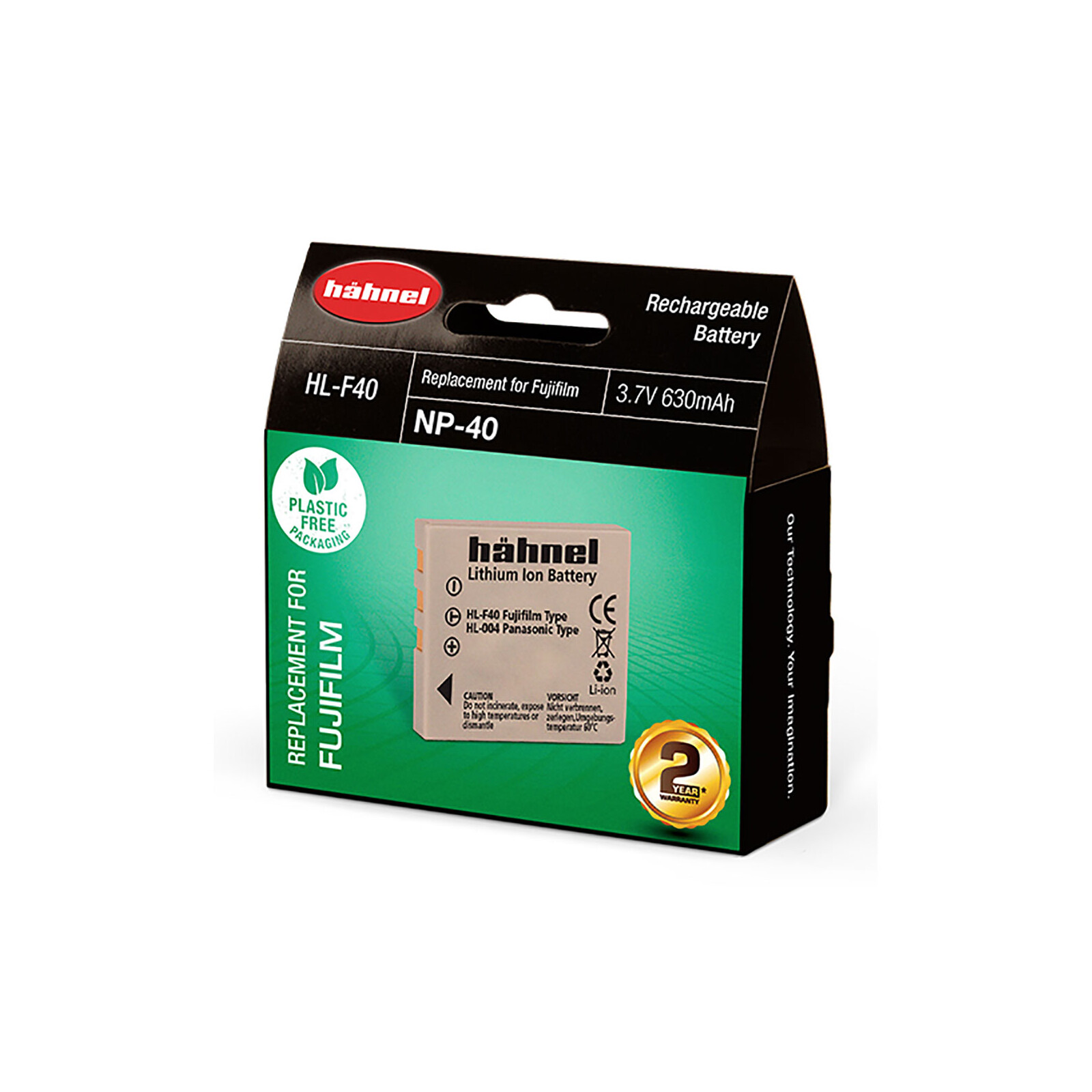 Hähnel Fuji NP-40 Akku