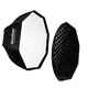 Godox Umbrella Softbox Bowensmount with grid 80cm 