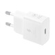 Samsung Fast Charger USB-C 25W W/O mit Kabel weiß