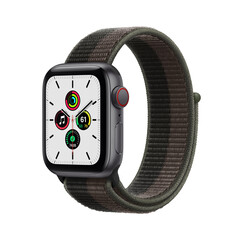 Apple Watch SE Cellular Alu grau 40mm Sport Loop tornadograu