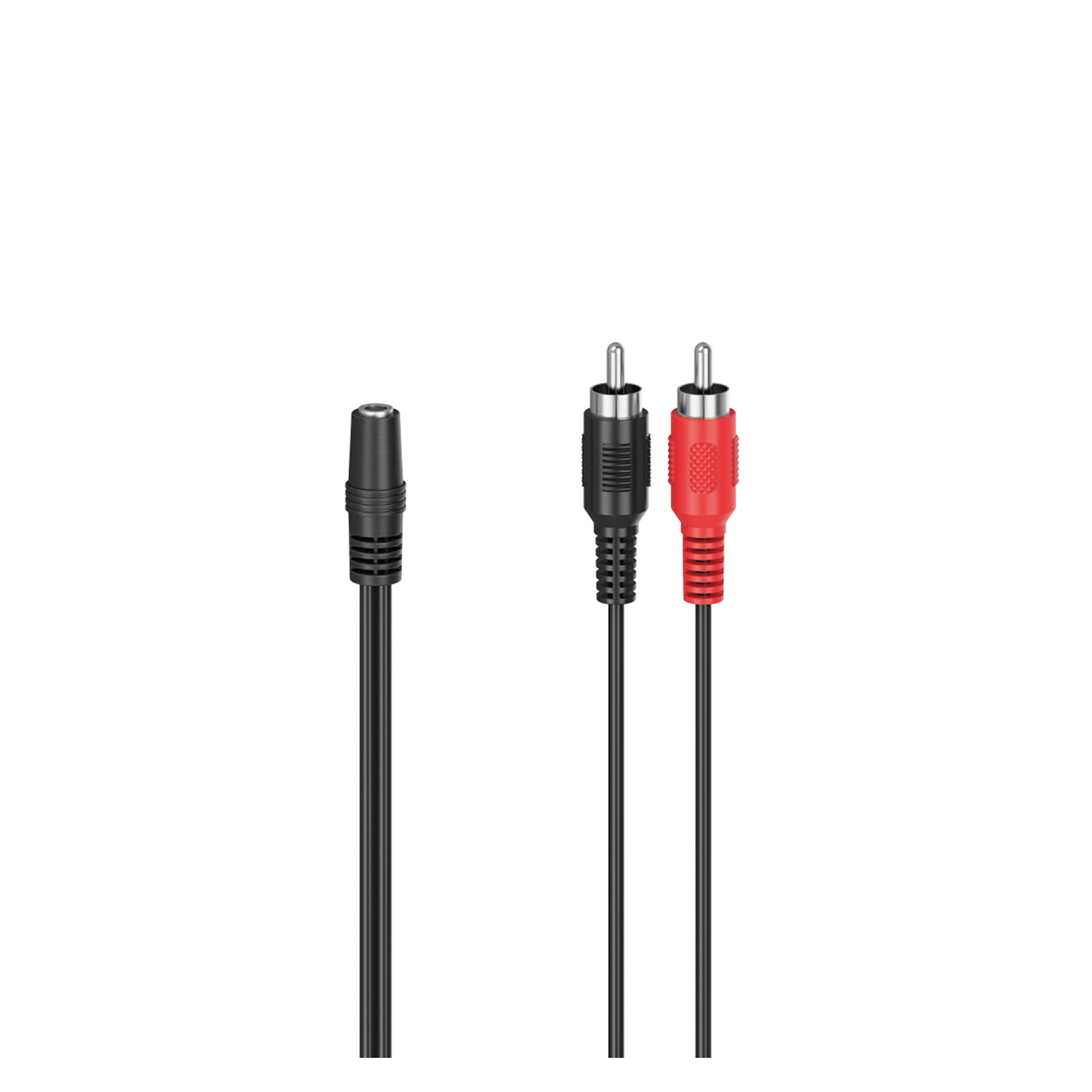 Hama Audio-Adapter 2 Cinch-Stecker 3,5-mm-Klinken-Kupplung S