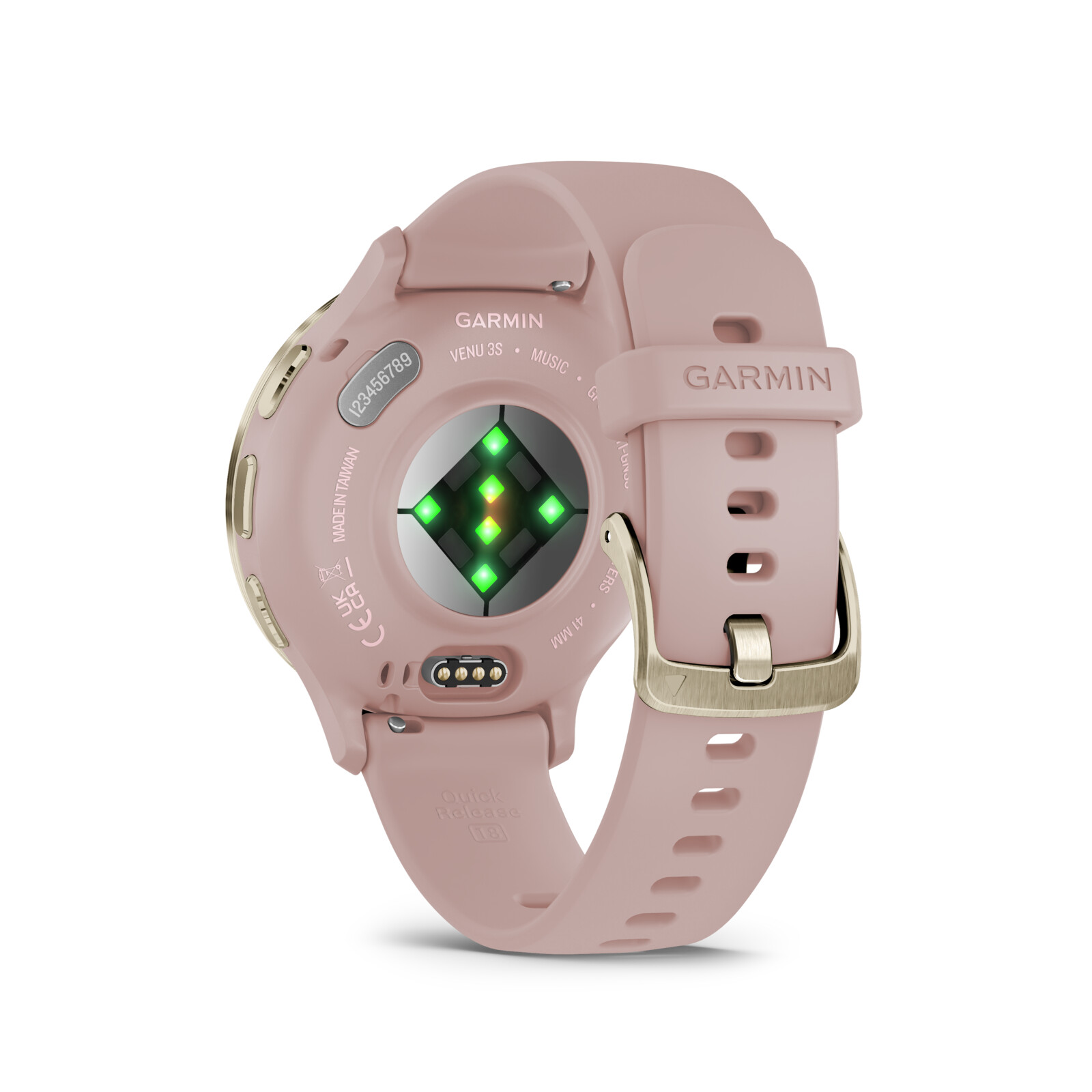 Garmin Venu 3S pink dawn/soft gold
