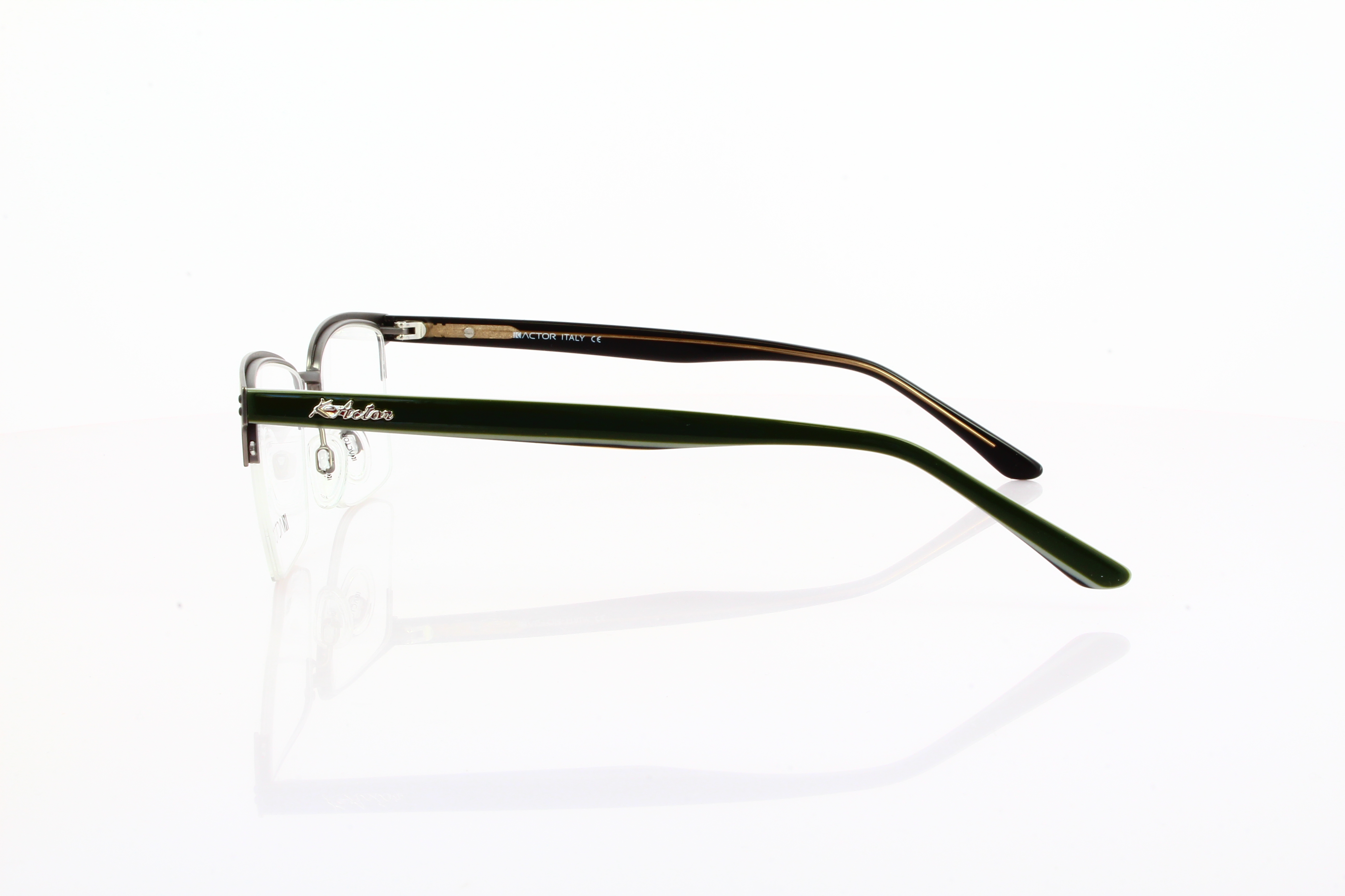 K-Actor KV 530 C01 Herrenbrille Halbrand Metall