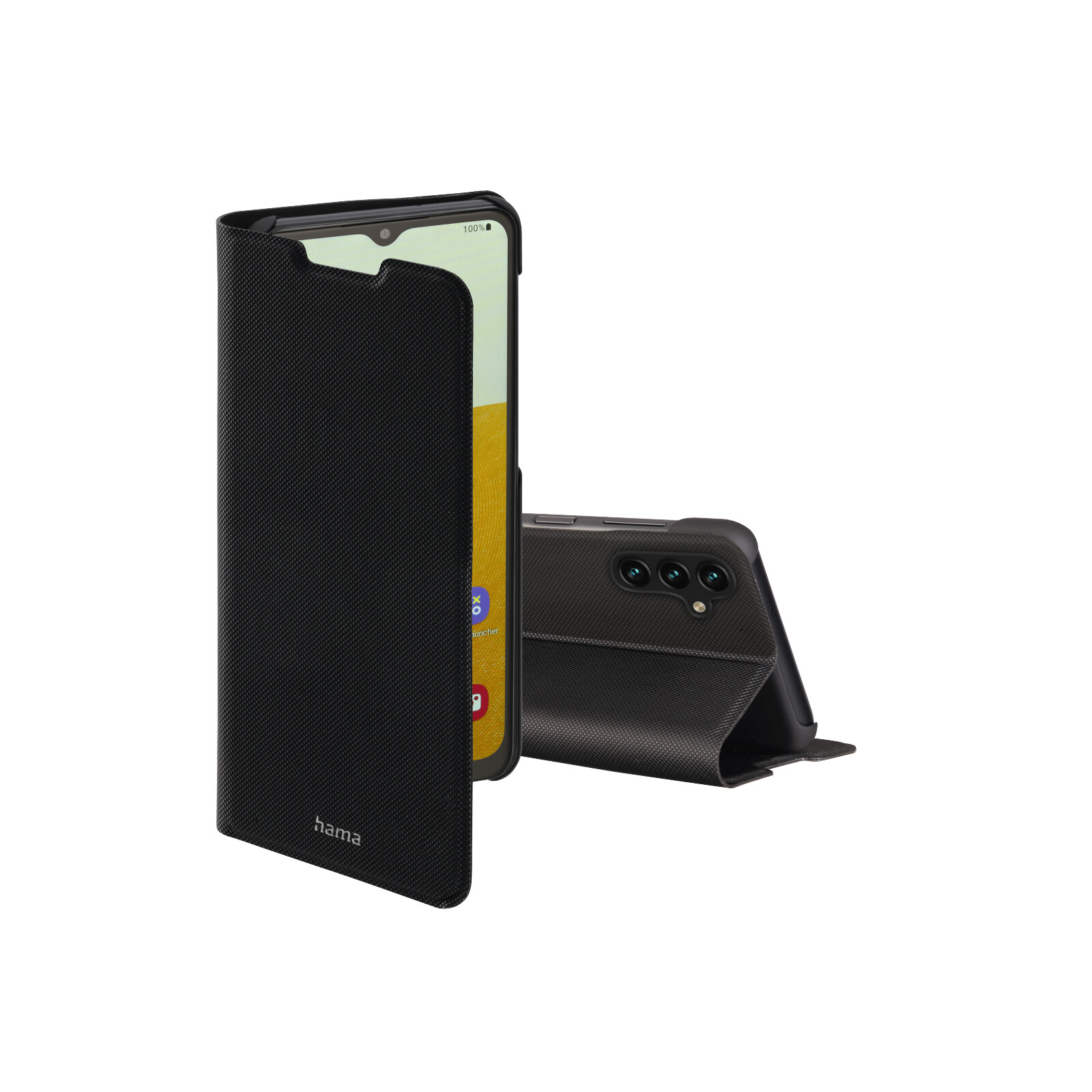 Hama Booklet "Slim Pro" f&uuml;r Samsung Galaxy A13 5G/A04s, Schwarz
