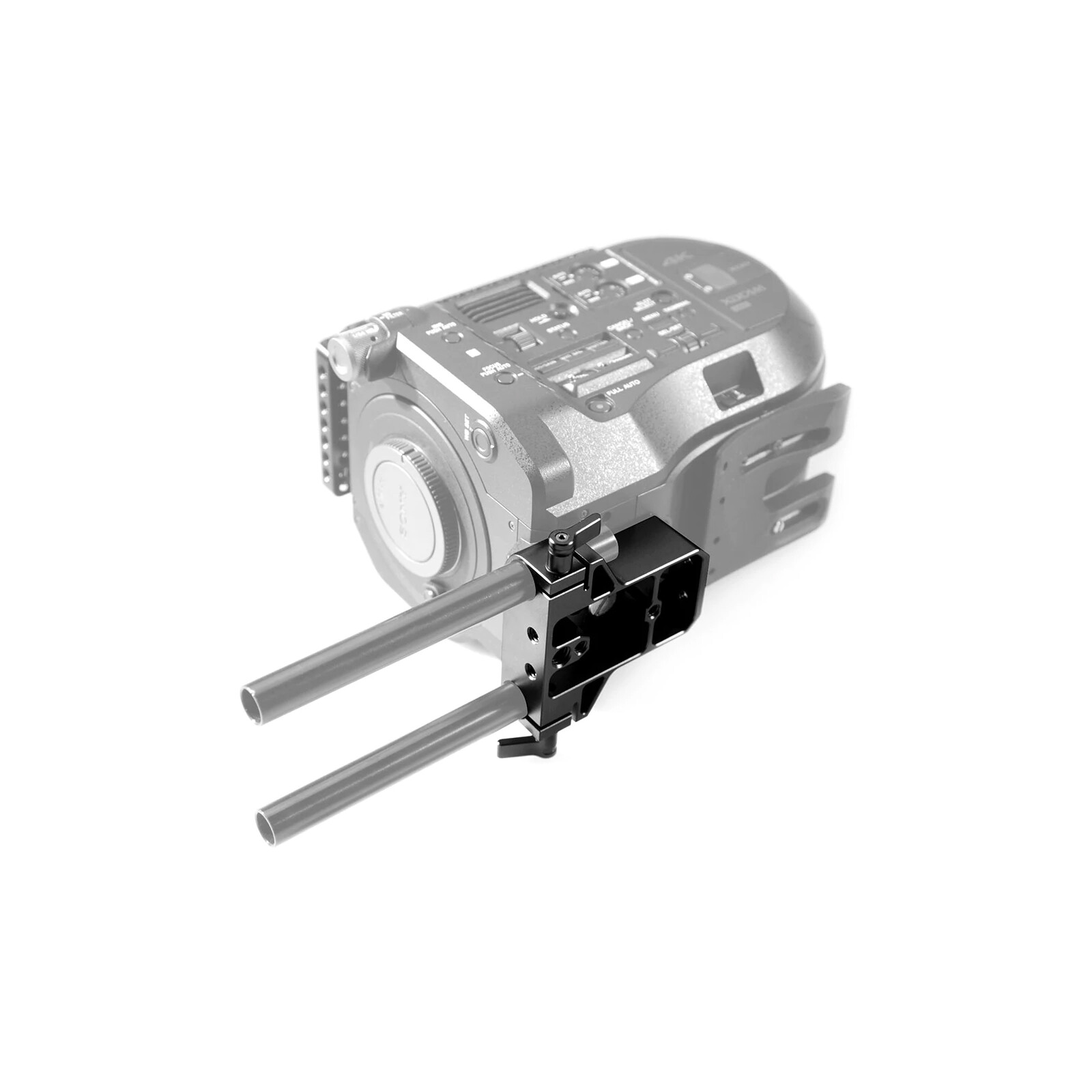 SmallRig Basisplatte mit Dual 15mm Rod Clamp 