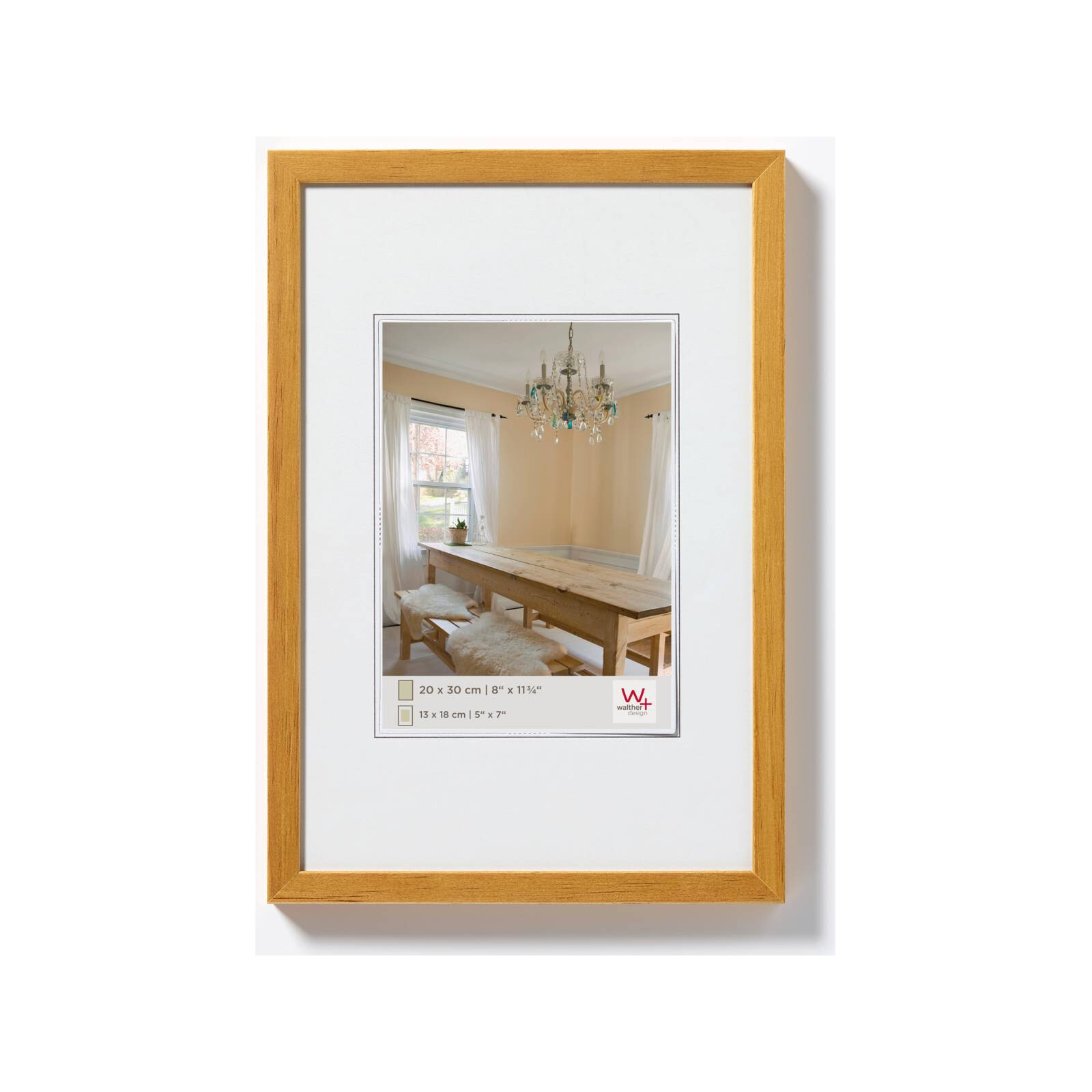Rahmen Peppers 30x40 Holz Eiche