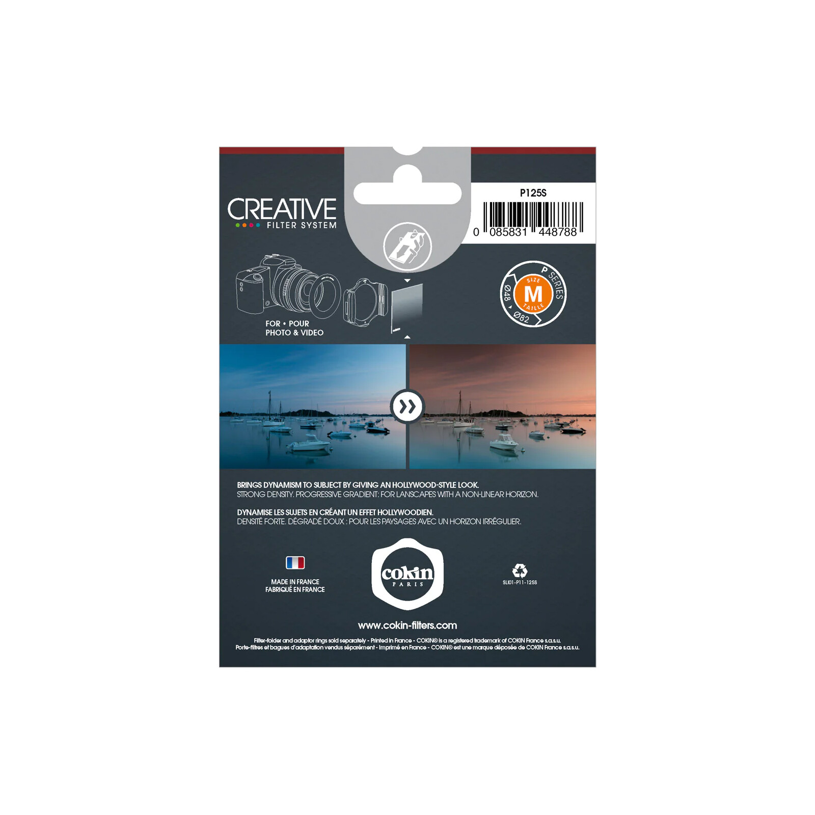 Cokin P125S Verlauf Tabak 2S