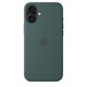  Apple iPhone 16 Plus Silikon Case mit Magsafe lake green 