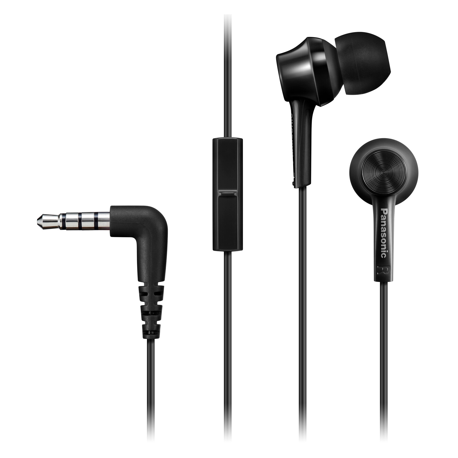 Panasonic RP-TCM115E In-Ear Headset Schwarz