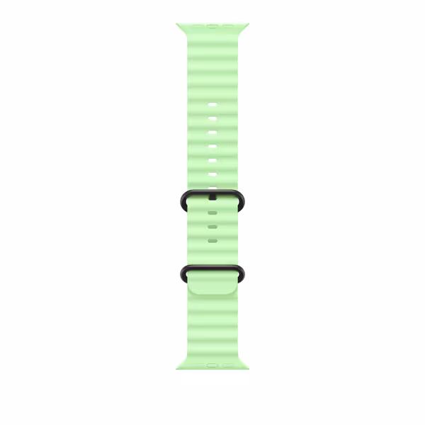 Apple Watch 49mm Green Ocean Band Black Titan