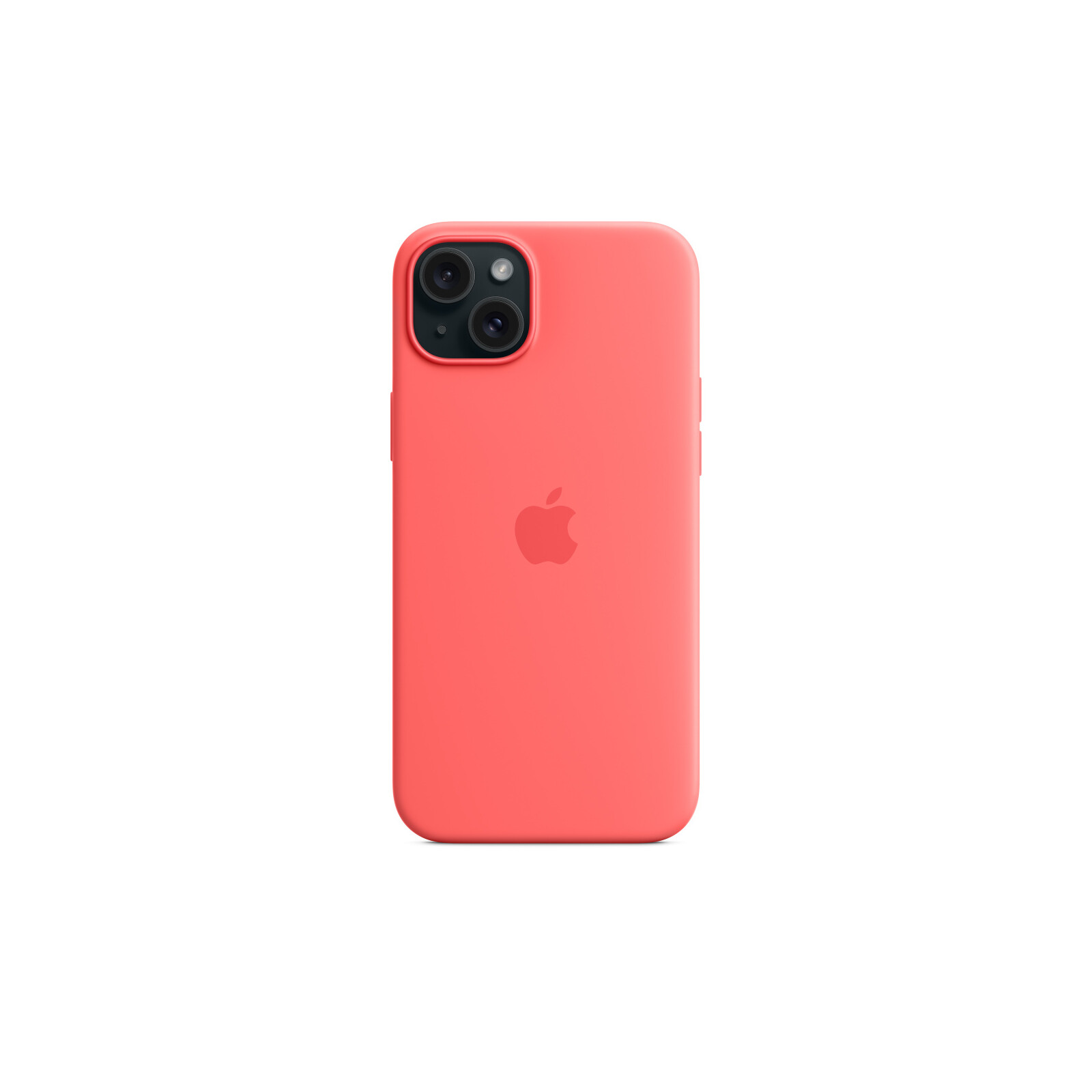 Apple iPhone 15 Plus Silikon Case mit MagSafe guava