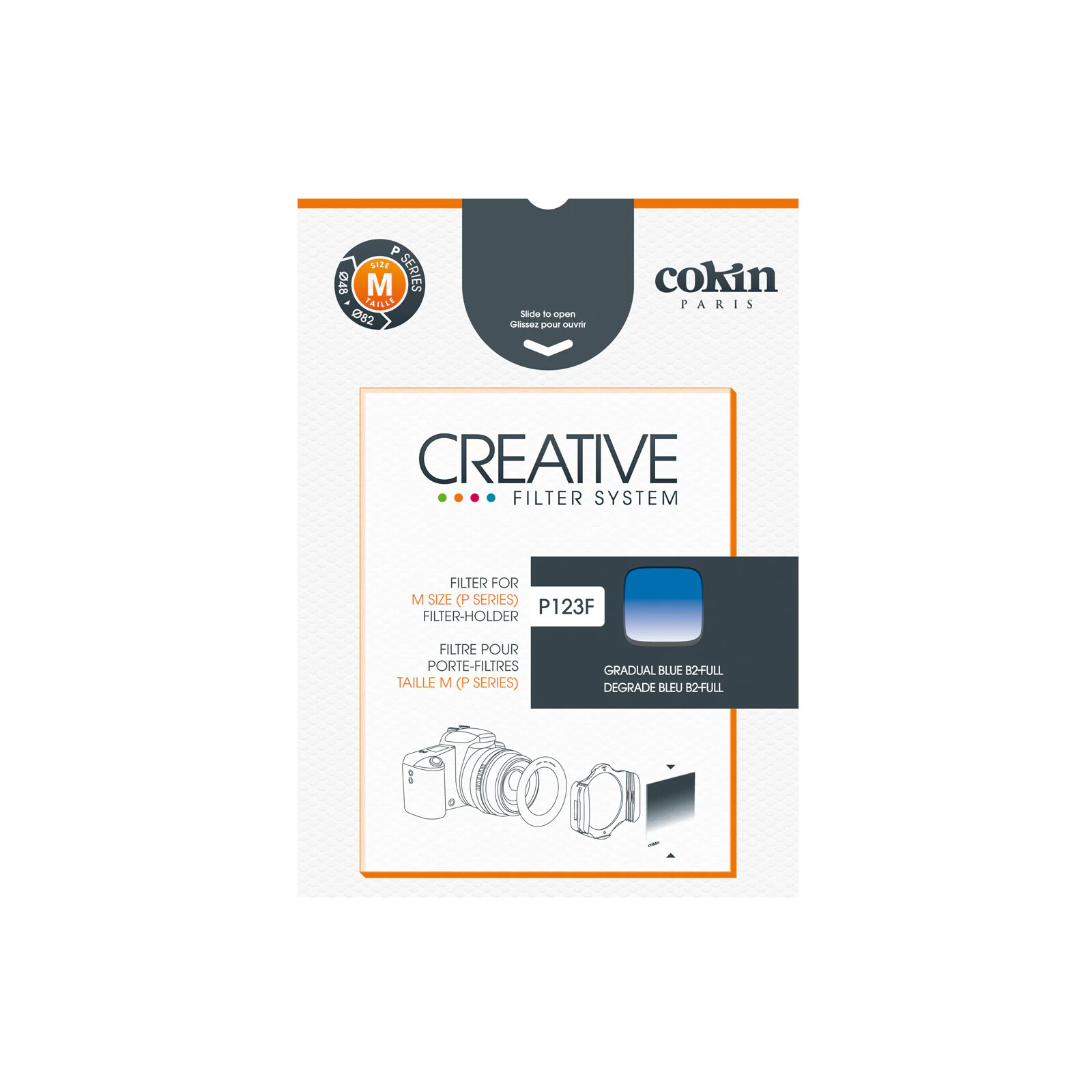 Cokin P123F Verlauf Blau 2F