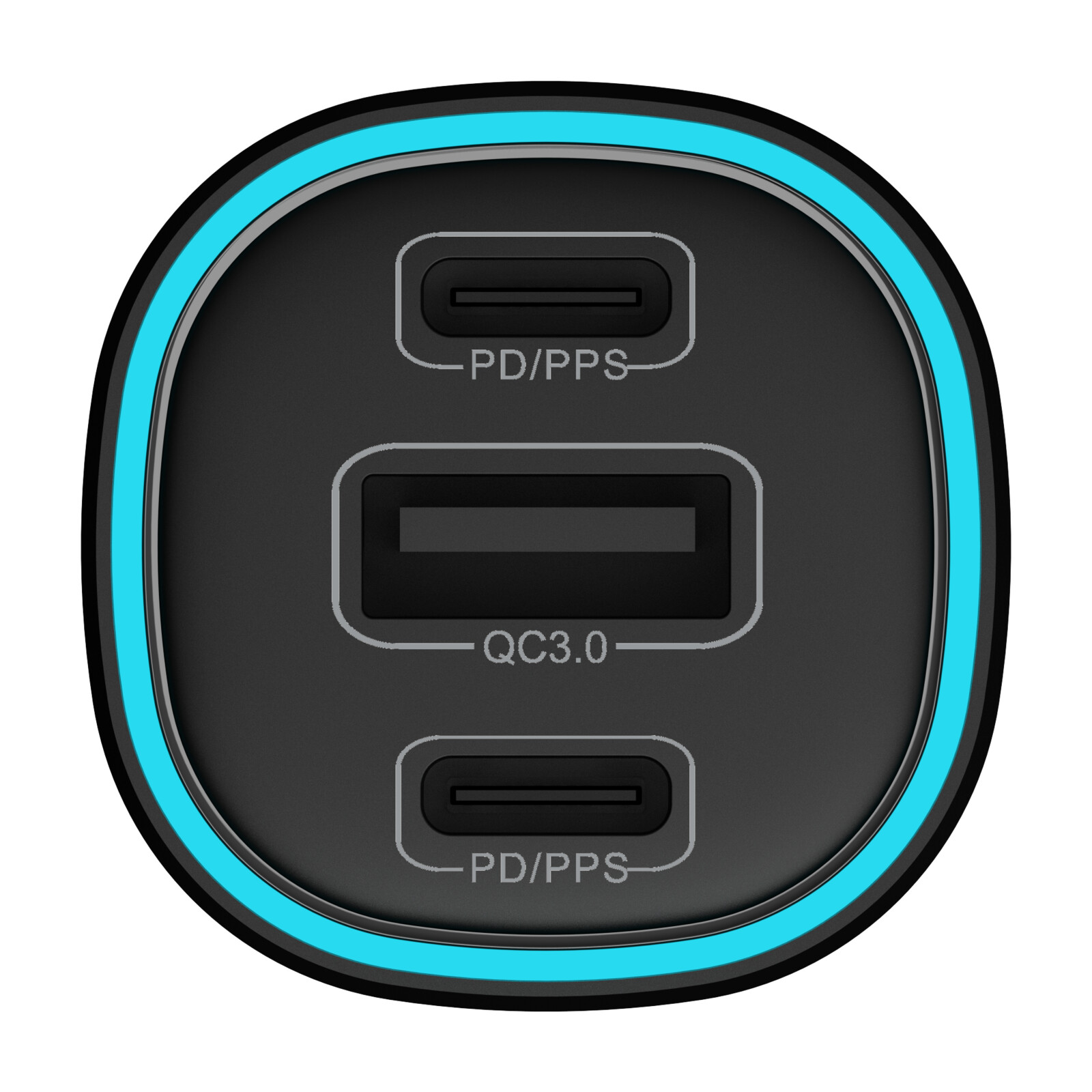 Felixx Kfz-Schnellladegerät Qualcomm Quick Charge USB-C