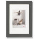 Bilderrahmen Home 30x40cm Holz grau