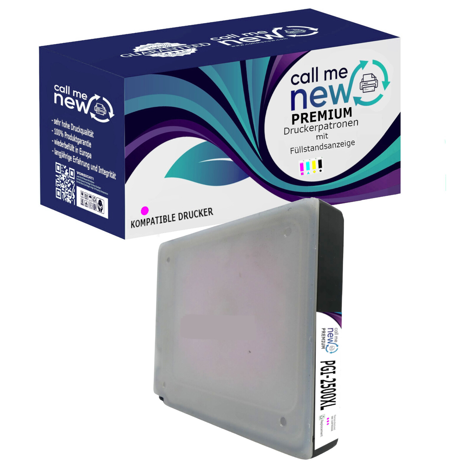 CMN Premium aufber.Tintenpatrone Canon PGI-2500XL magenta