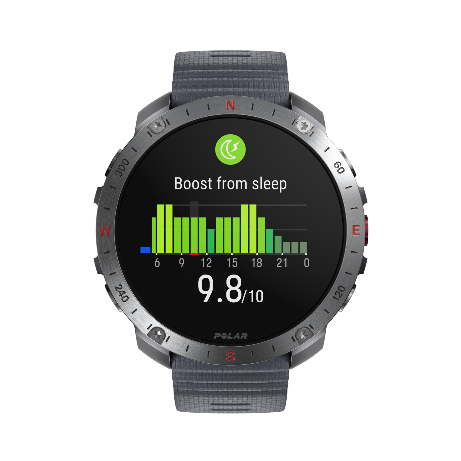 Polar Grit X2 Pro grau S/L