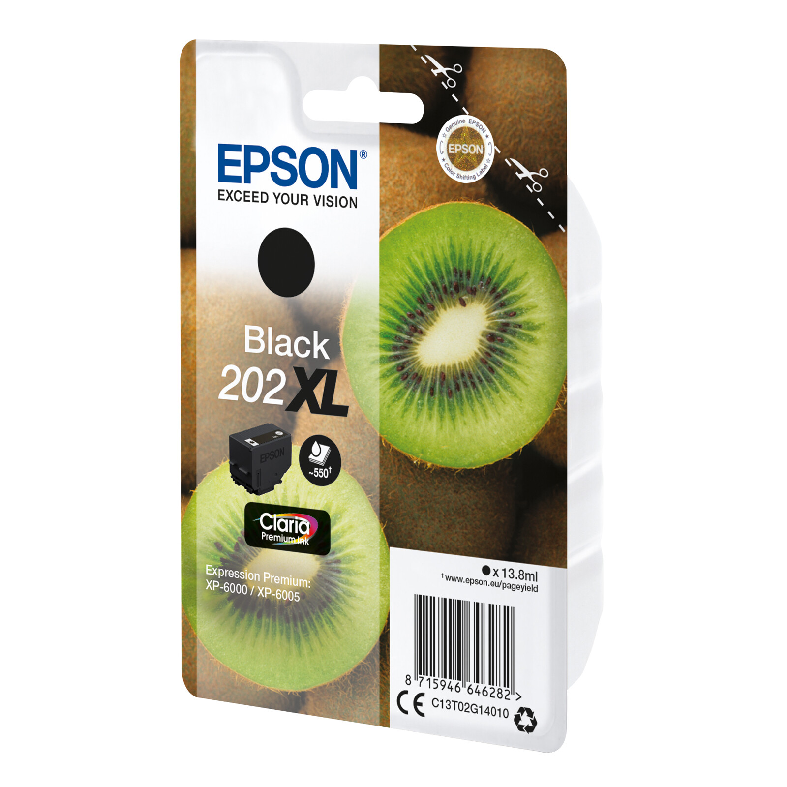Epson 202XL T02G1 Tinte Black
