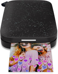HP Sprocket mobiler Sofortbild Drucker schwarz HP Sprocket mobiler Sofortbild Drucker schwarz